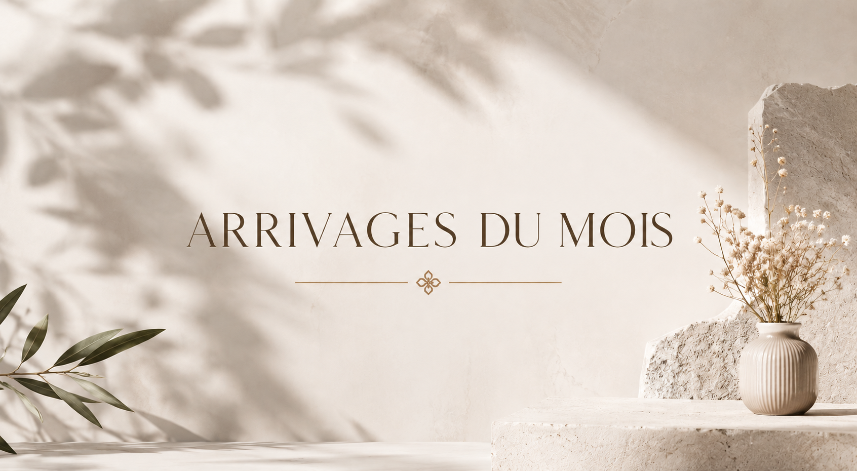 ARRIVAGES DU MOIS