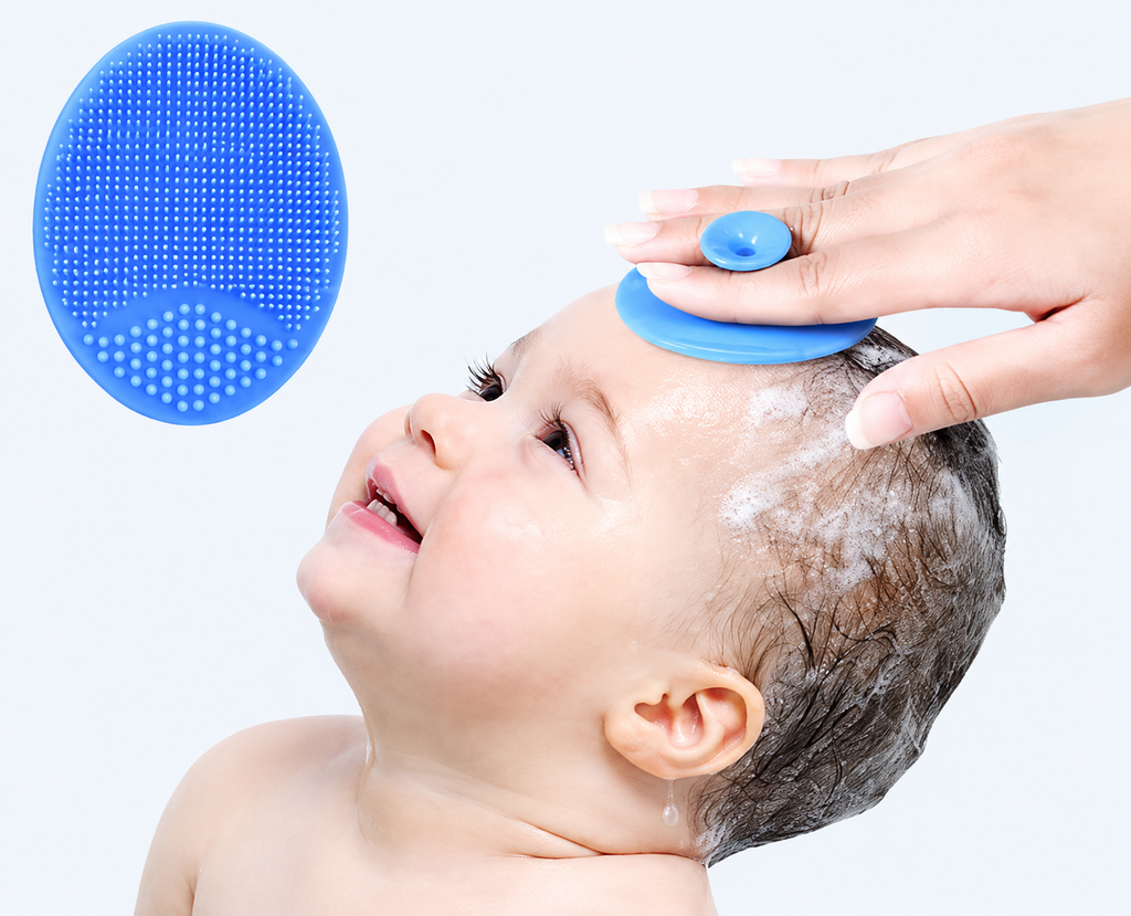 Brosse de lavage de cheveux en silicone
